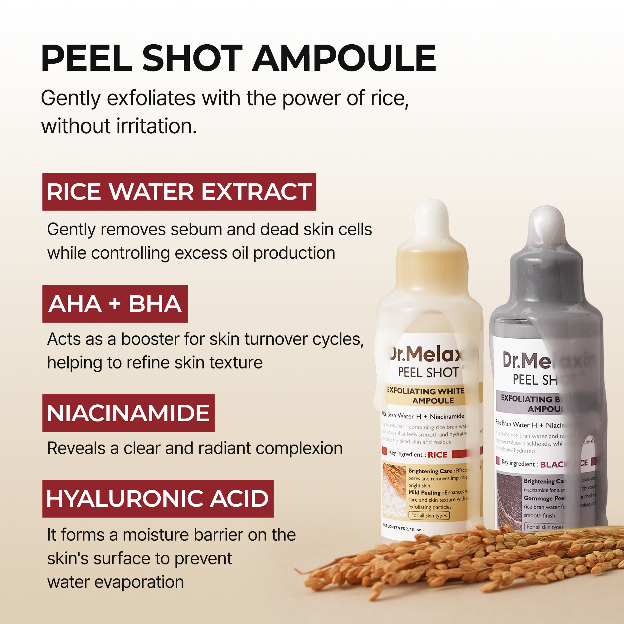 Peel Shot Exfoliating Glow Rice Line - image 5