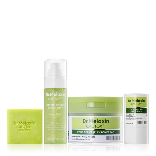 Cactox Deep Cleansing & Pore Care 4-Step Set