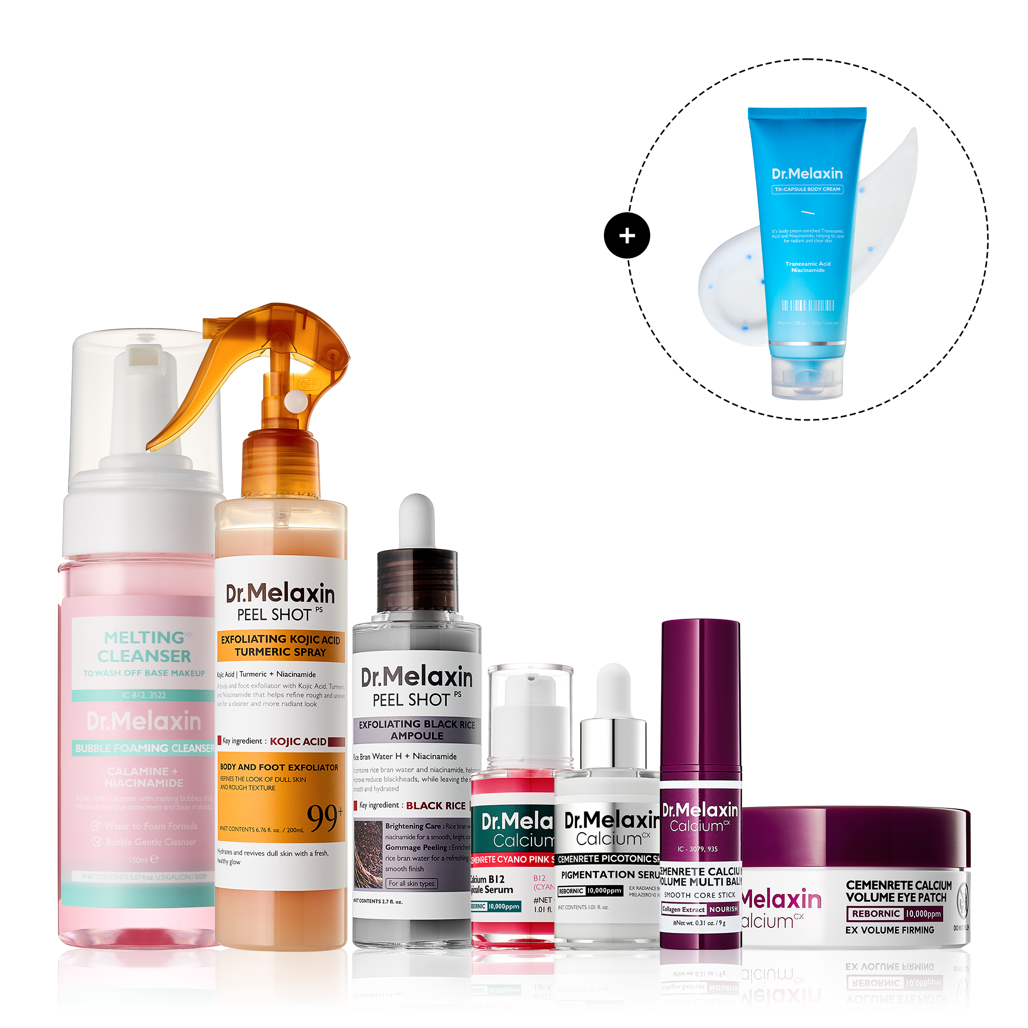 [Dr.Melaxin Exclusive] Radiant Blowout Routine Set — Body Glow Edition - image 1